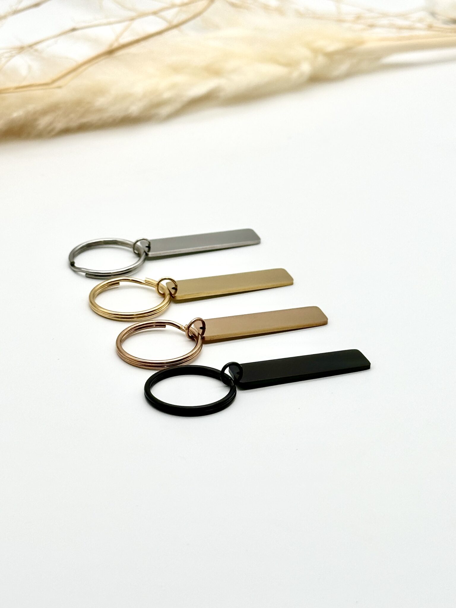 Rectangle Keychain – Elegance Boutique Mauritius