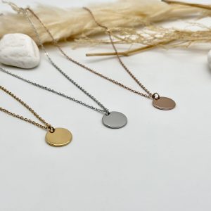 Medium Disc Necklace